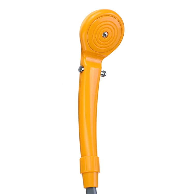 12V Portable Outdoor Car Electric Shower Sprinkler Washer (Yellow)