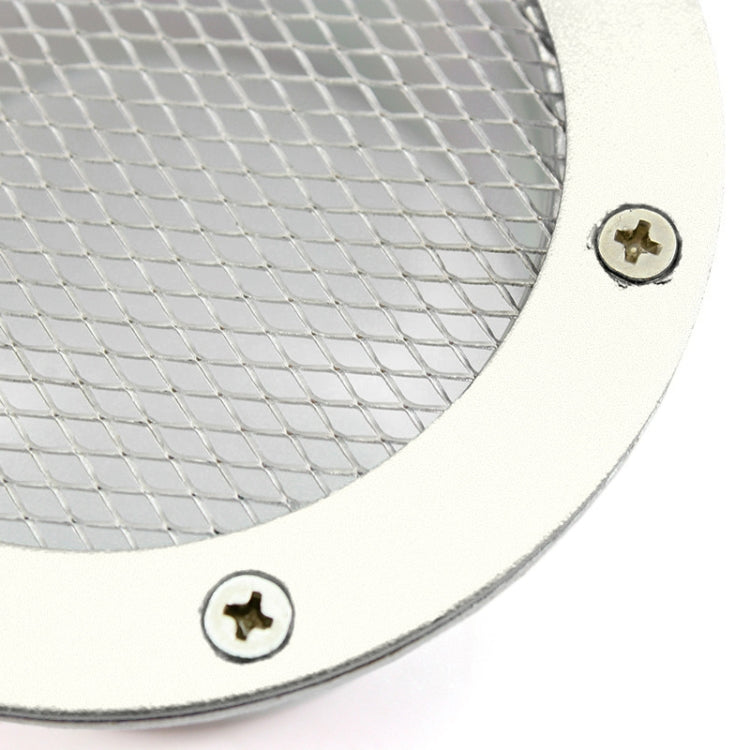 XH-UN017 Car Universal Modified Aluminum Air Inlet Decoration (Silver)