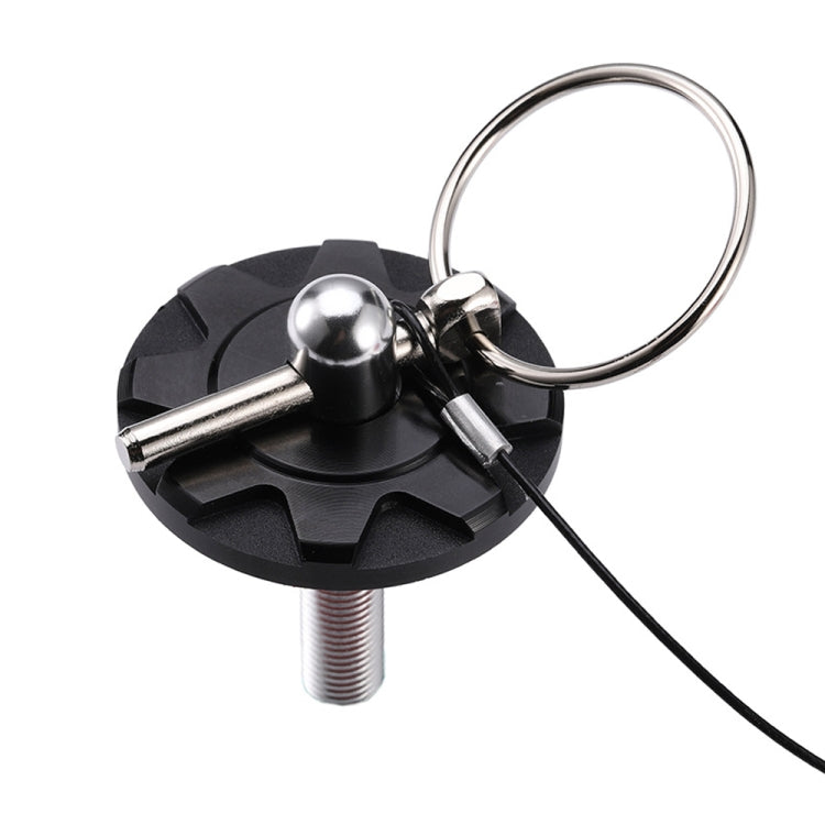 XH-6041 Car Universal Modified Aluminum Alloy Engine Hood Lock Cover(Black)