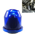 XH-UN005 Car Universal Modified High Flow Mushroom Head Style Intake Filter for 76mm Air Filter (Blue) - Air Intake System by PMC TechLife | Online Shopping South Africa | PMC TechLife | Buy Now Pay Later Mobicred