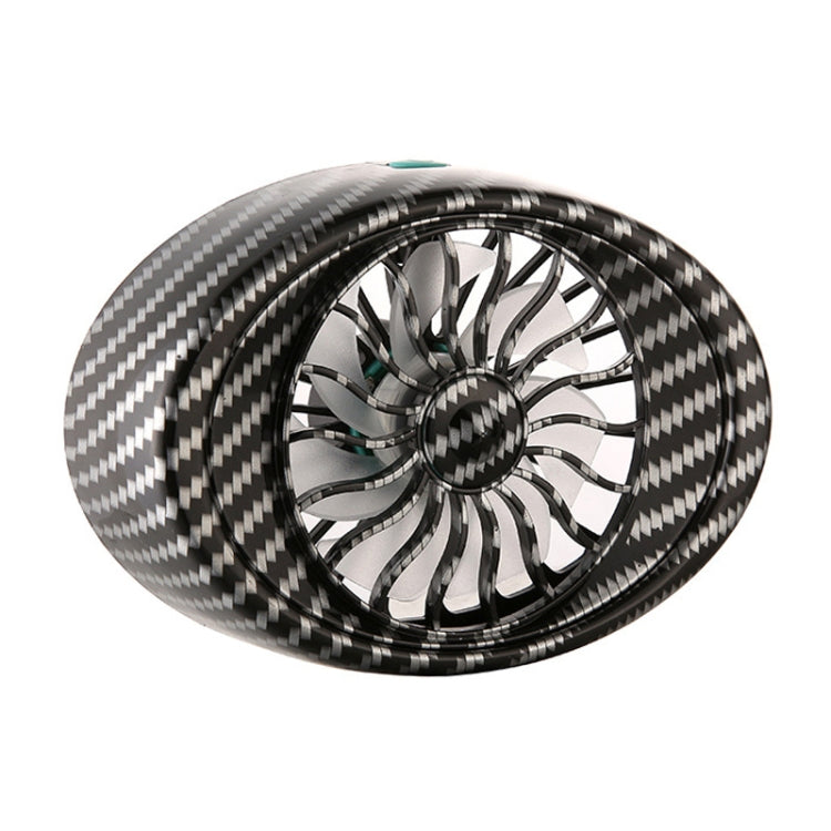 Car Vent Fan Multi-function USB Interface LED Lamp Portable Fan