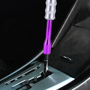 Car Modification Shift Lever Heightening Gear Shifter Extension Rod (Purple)