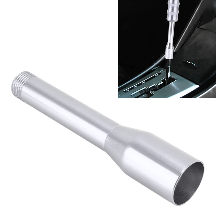 Car Modification Shift Lever Heightening Gear Shifter Extension Rod (Silver)