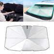 Car Retractable Sunshade Sunscreen Heat Insulation Front Windshield Sunshade, Large Size - Sound & Heat Insulation Cotton by PMC TechLife | Online Shopping South Africa | PMC TechLife | Buy Now Pay Later Mobicred