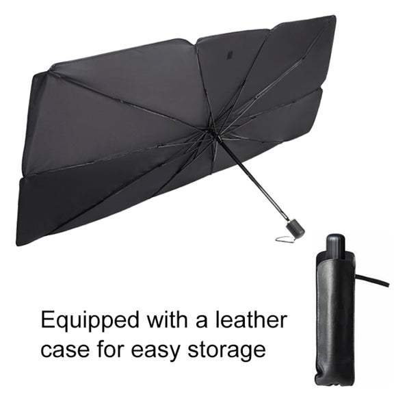 Car Retractable Sunshade Sunscreen Heat Insulation Front Windshield Sunshade, Small Size