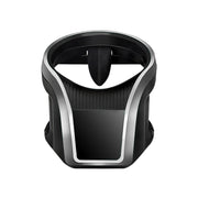2 in 1 Car Air Outlet Magnetic Mount Beverage Cup Stand Phone Holder(Silver)