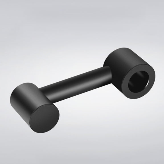 Car Hidden Creative Aluminum Alloy Seat Hook Organizer Storage Hanger (Black)