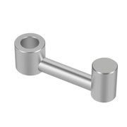 Car Hidden Creative Aluminum Alloy Seat Hook Organizer Storage Hanger (Silver)