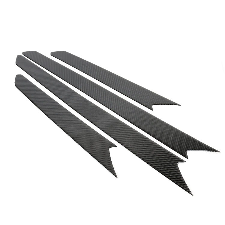 Car Carbon Fiber Door Panel Decorative Sticker for Volkswagen Tiguan L