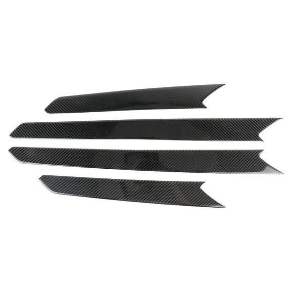 Car Carbon Fiber Door Panel Decorative Sticker for Volkswagen Tiguan L