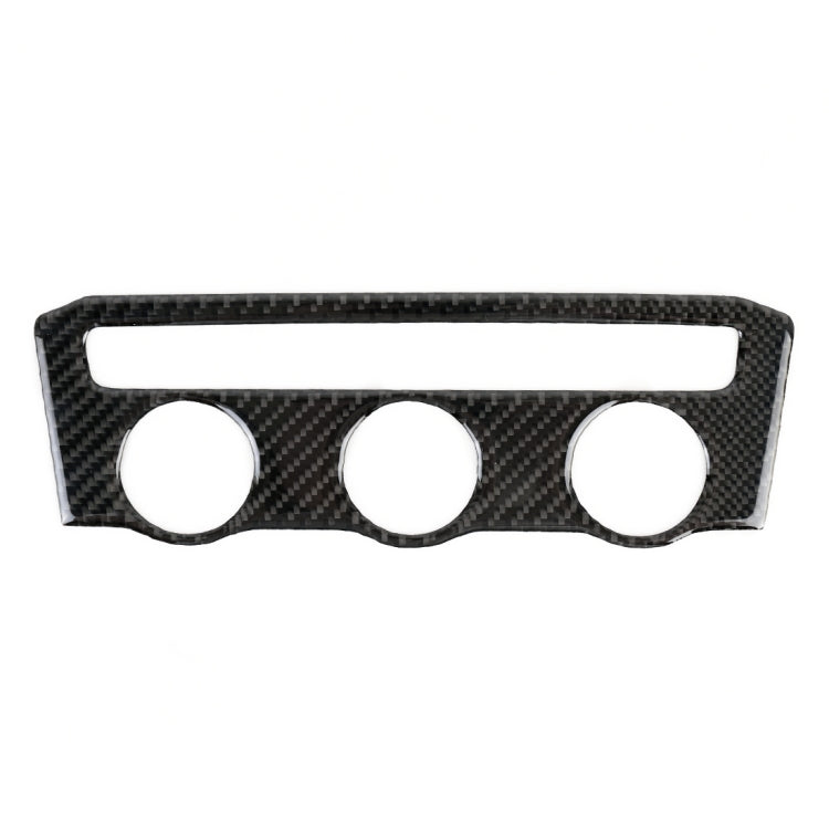 Car Carbon Fiber Air Conditioning Panel Decorative Sticker for Volkswagen Tiguan L, Low Configuration