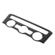 Car Carbon Fiber Air Conditioning Panel Decorative Sticker for Volkswagen Tiguan L, High Configuration