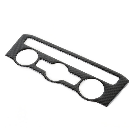 Car Carbon Fiber Air Conditioning Panel Decorative Sticker for Volkswagen Tiguan L, High Configuration