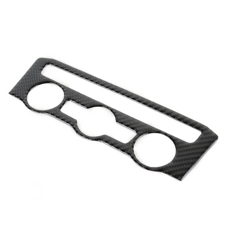 Car Carbon Fiber Air Conditioning Panel Decorative Sticker for Volkswagen Tiguan L, High Configuration