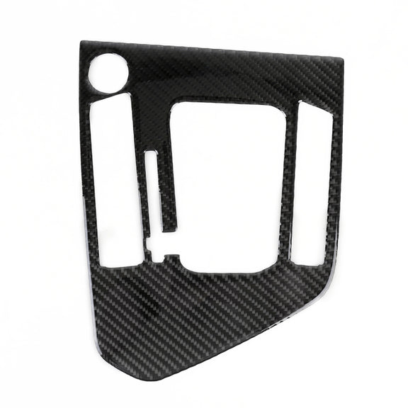 Car Carbon Fiber Gear Shift Panel Decorative Sticker for Volkswagen Tiguan L