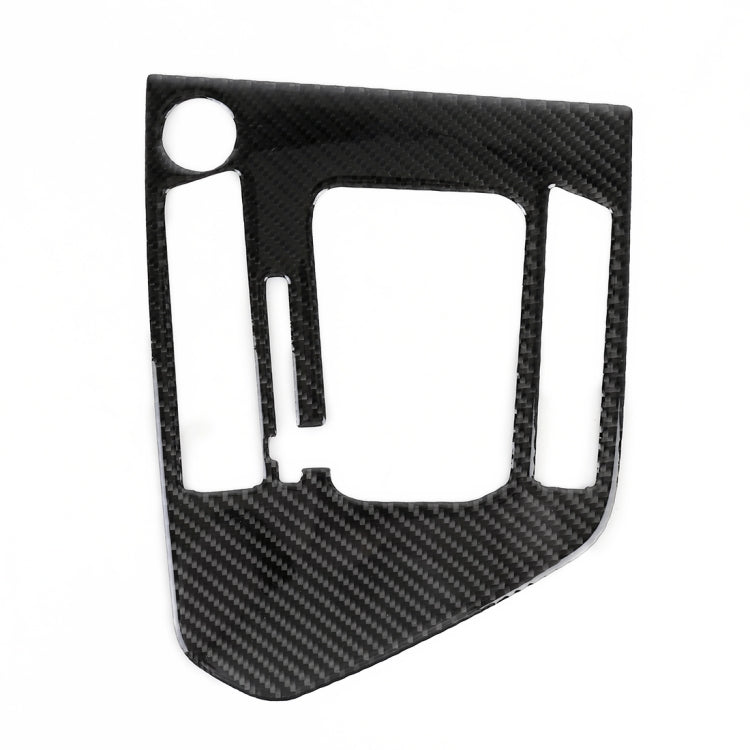 Car Carbon Fiber Gear Shift Panel Decorative Sticker for Volkswagen Tiguan L