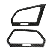 Car Carbon Fiber Central Control Side Air Outlet Frame Decorative Sticker for Volkswagen Tiguan L