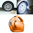 DC 12V 100W Four In One Portable  Car Tire Pump Inflatable Pump(Orange) - Inflatable Pump by PMC TechLife | Online Shopping South Africa | PMC TechLife