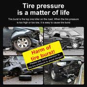 DC 12V 100W Four In One Portable  Car Tire Pump Inflatable Pump(Orange)