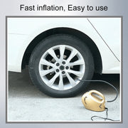 DC 12V 100W Four In One Portable  Car Tire Pump Inflatable Pump(Gold)