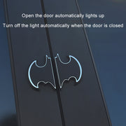 2 PCS Car LED Door Warning Lights Anti-collision Door Opening Lamp Flashing Lights (Silver)