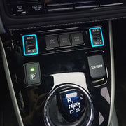 Car QC3.0 Fast Charge USB Interface Modification Charger for Toyota, Fuse to Take Power(Ice Blue Light)