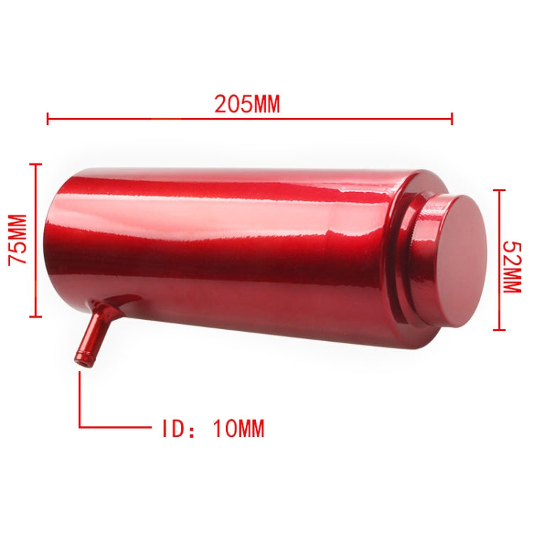 Car Universal Modified Aluminum Alloy Cooling Water Tank Bottle Can, Capacity: 800ML (Blue)