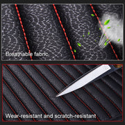 3 in 1 Car Seat Cushion Free Binding All Inclusive Seat Mat Set (Blue)