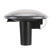 2 PCS DC12V / 3W Car LED Dynamic Blinker Side Lights Flowing Water Turn Signal Light for BMW Mini Cooper, Amber Light(Transparent)
