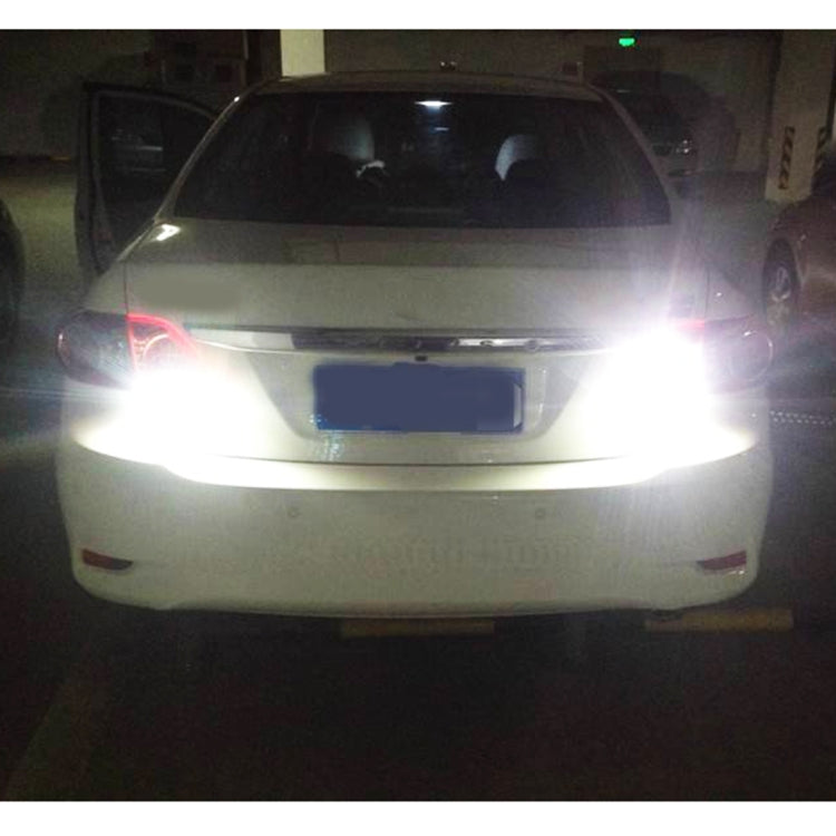 2 PCS 1156 / BA15S DC12V 4.3W 6000K 500LM Car Reversing Lights with 12LEDs SMD-2525
