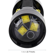 2 PCS 9005 / 9006 DC12V 4.3W 6000K 500LM Car Fog Lights with 12LEDs SMD-2525