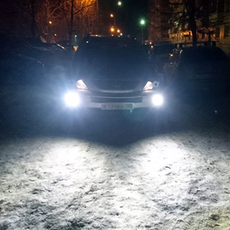 2 PCS H4 DC12V 4.3W 6000K 500LM Car Fog Lights with 12LEDs SMD-2525