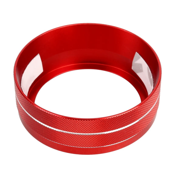 2 PCS Car Aluminum Alloy Air Conditioner Knob Case for Toyota RAV4 / Wildlander (Red)