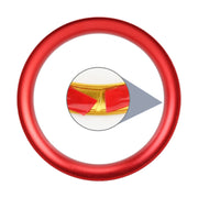 8 PCS Car Aluminum Alloy Air Conditioner Knob Case and Base for Honda XR-V (Red)