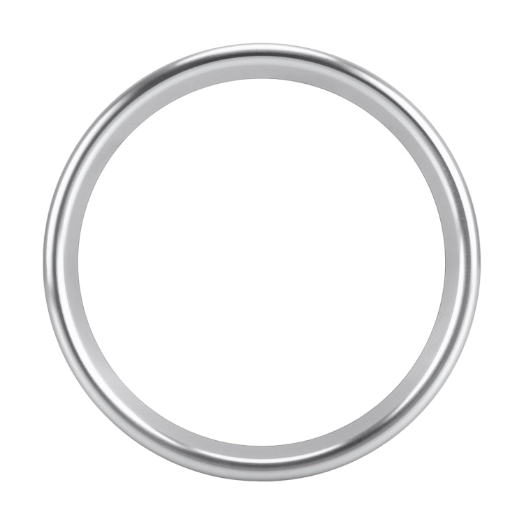 4 PCS Car Metal Air Outlet Decorative Outside Ring for Audi A3 / S3 / Q2L (Silver)
