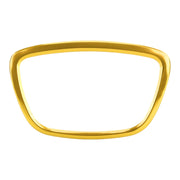 Car Auto Steering Wheel Ring Cover Trim Sticker Decoration for Audi (Gold)