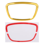 Car Auto Steering Wheel Ring Cover Trim Sticker Decoration for Audi (Gold)
