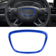 Car Auto Steering Wheel Ring Cover Trim Sticker Decoration for Audi (Blue) - Decoration Rings by PMC TechLife | Online Shopping South Africa | PMC TechLife | Buy Now Pay Later Mobicred
