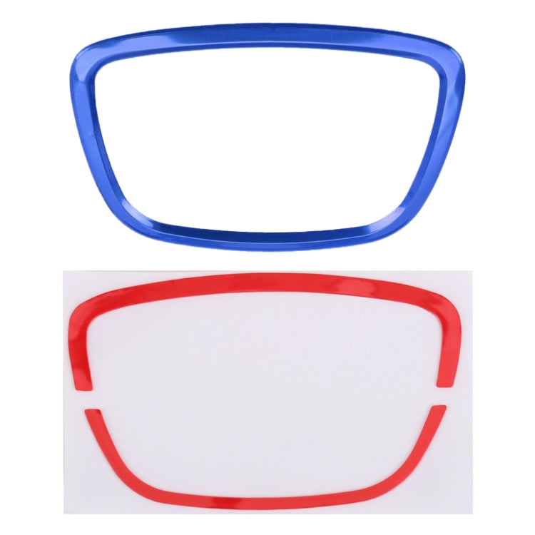 Car Auto Steering Wheel Ring Cover Trim Sticker Decoration for Audi (Blue)