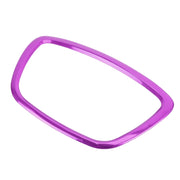 Car Auto Steering Wheel Ring Cover Trim Sticker Decoration for Audi (Purple)