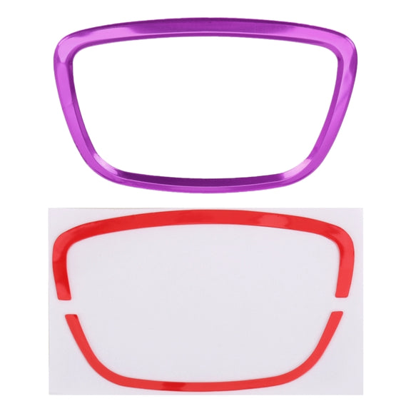Car Auto Steering Wheel Ring Cover Trim Sticker Decoration for Audi (Purple)