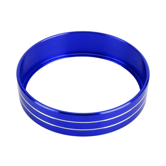 Car Metal Air Conditioner Knob Case for Mitsubishi ASX (Blue)