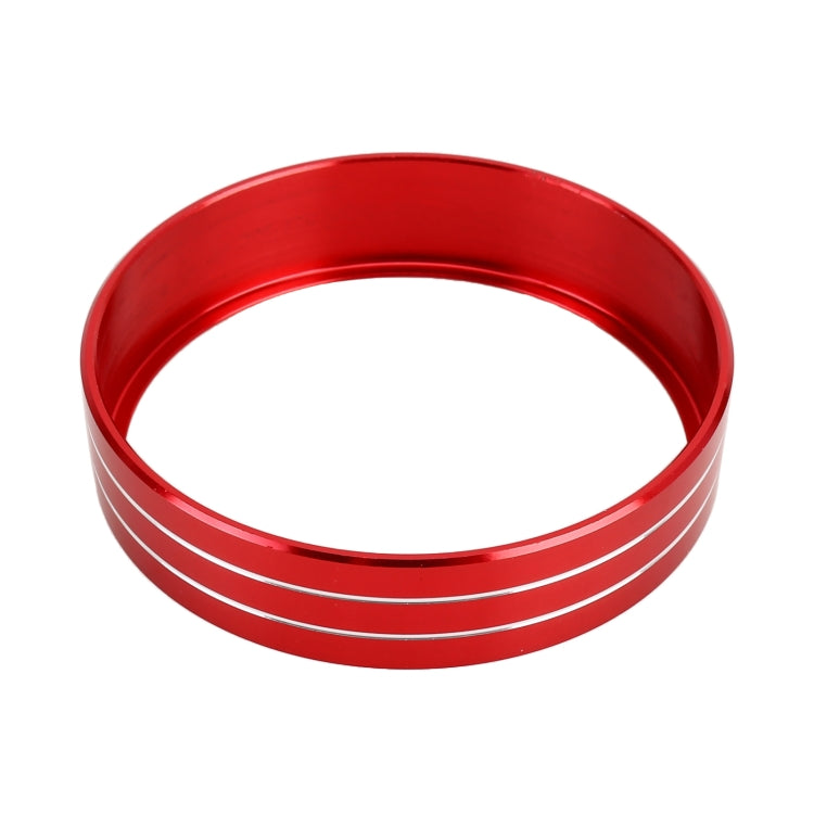 Car Metal Air Conditioner Knob Case for Mitsubishi ASX (Red)