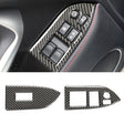 Car Carbon Fiber Window Glass Lifting Panel Decorative Sticker for Subaru BRZ / Toyota 86 2013-2017, Left Drive (Black) - Car Interior Mouldings by PMC TechLife | Online Shopping South Africa | PMC TechLife | Buy Now Pay Later Mobicred