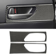 Car Carbon Fiber Rear Door Handle Decorative Sticker for Lexus IS250 2013-, Left Drive - Car Interior Mouldings by PMC TechLife | Online Shopping South Africa | PMC TechLife | Buy Now Pay Later Mobicred