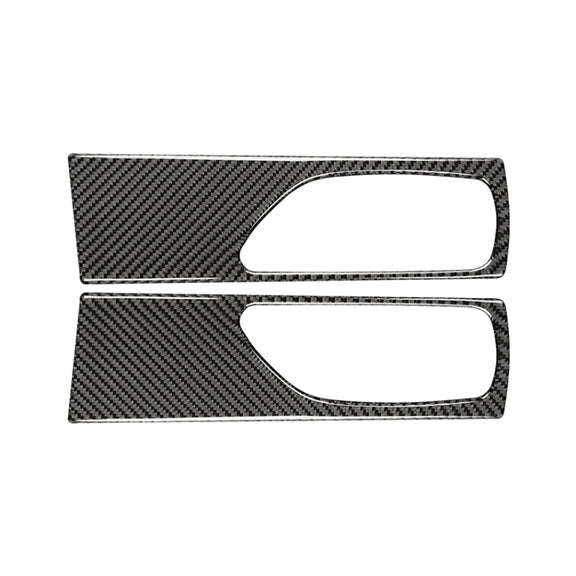 Car Carbon Fiber Rear Door Handle Decorative Sticker for Lexus IS250 2013-, Left Drive