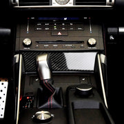 Car Carbon Fiber Central Control Panel Decorative Sticker for Lexus IS250 2013-, Left Drive B Style