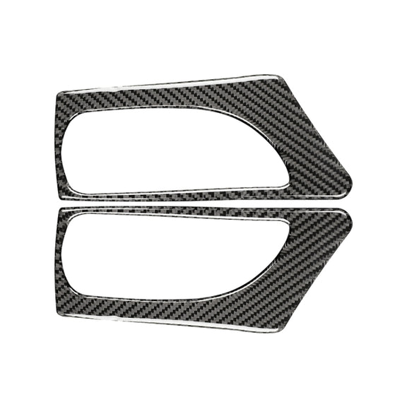 Car Carbon Fiber Front Door Handle Decorative Sticker for Lexus IS250 2013-, Left Drive B Style