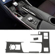 Car Carbon Fiber Gear Position Panel Decorative Sticker for Lexus IS250 2013-, Left Drive A Style - Car Interior Mouldings by PMC TechLife | Online Shopping South Africa | PMC TechLife | Buy Now Pay Later Mobicred