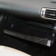 Car Carbon Fiber Storage Box Decorative Strip for Lexus IS250 2013-, Left Drive